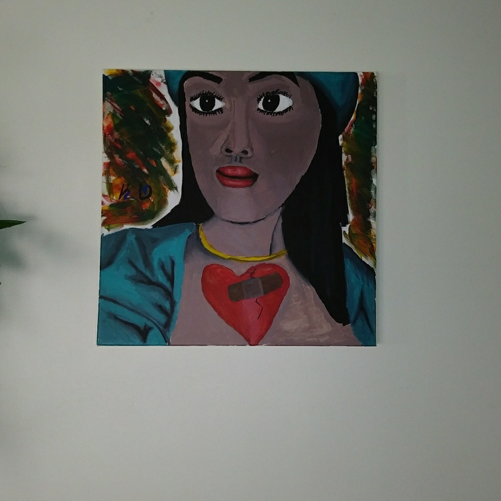 Self Bondage Painting